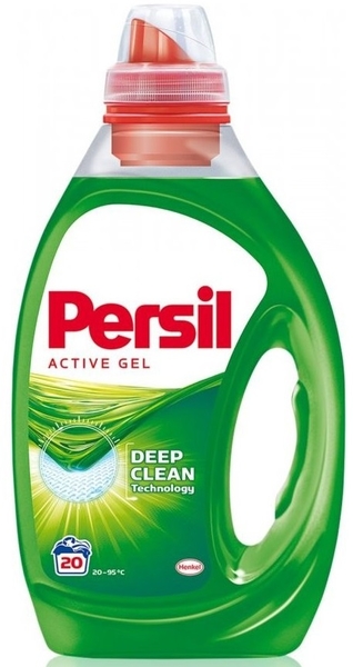 Gel na praní PERSIL 20PD Regular (zelený) na bílé prádlo