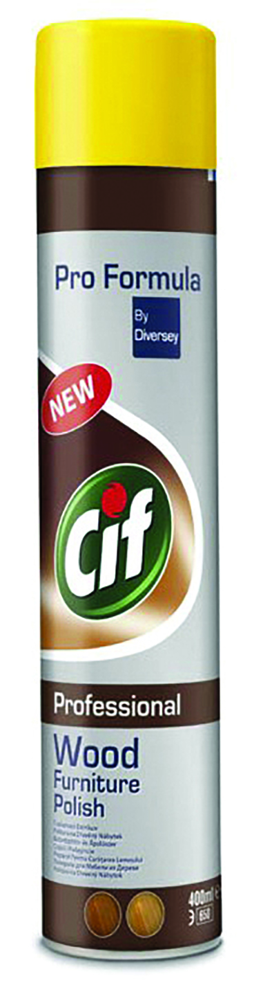 CIF proti prachu 400 ml - classic na dřevo (hnědý)