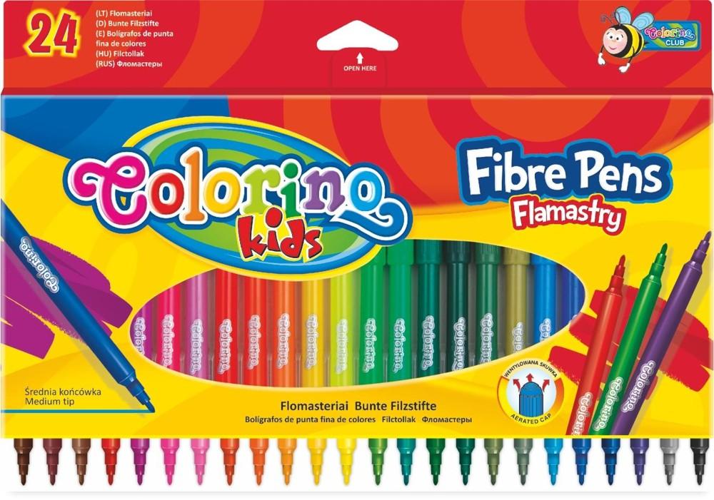 Popisovač 24 barev Colorino Kids