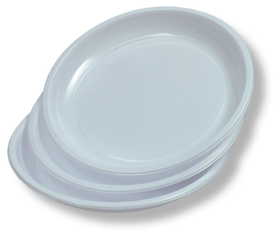 Jednorázové nádobí talíř desertní 17 cm / 100 ks