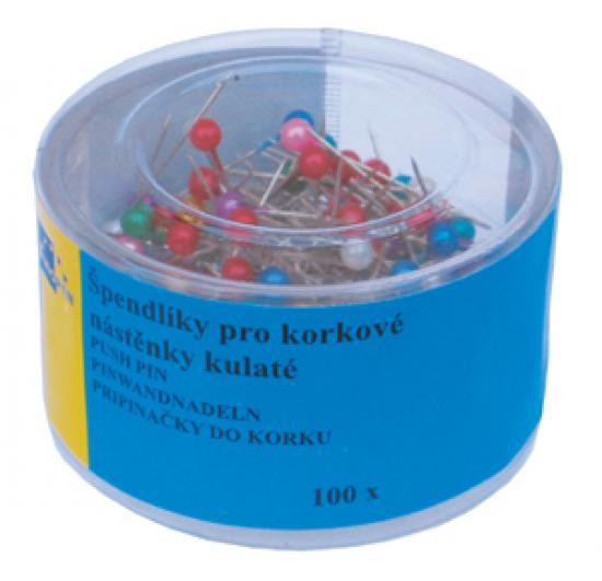 Špendlíky barevné 432 /100ks