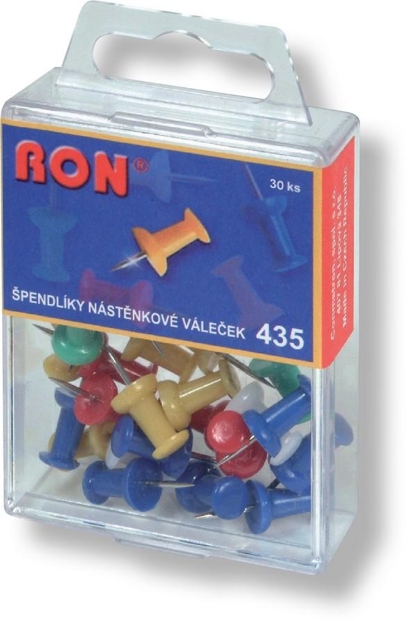 Věžičky - špendlíky do korkové nástěnky 435 / 30 ks barevné