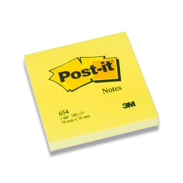 Blok samolepicí Post-it 76 x 76 mm žlutý