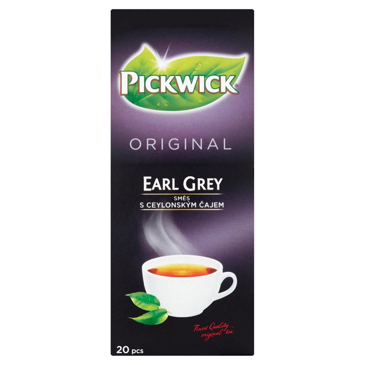 Černý čaj Pickwick Earl Grey / 20 sáčků