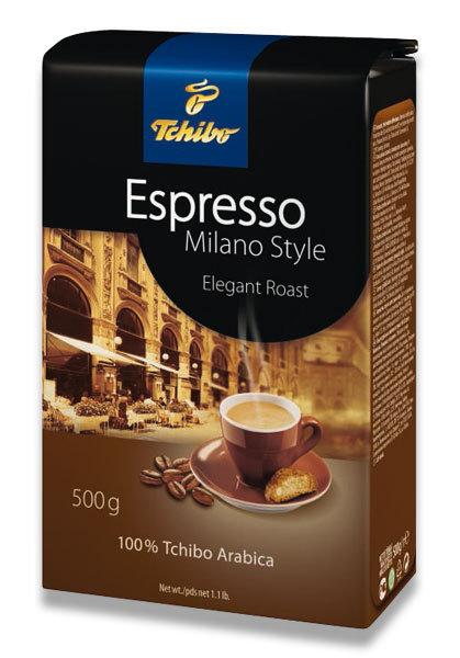 Káva TCHIBO Espresso Milano zrnková 500 g