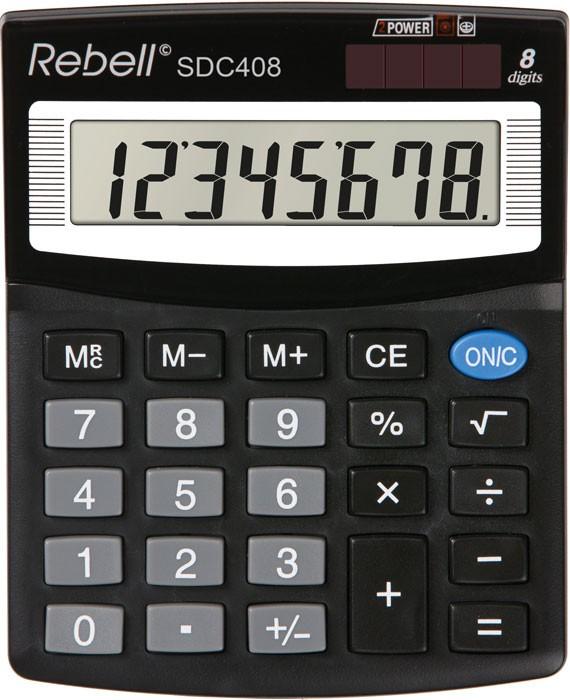 Kalkulačka Rebell SDC 408 BX stolní / 8 míst.