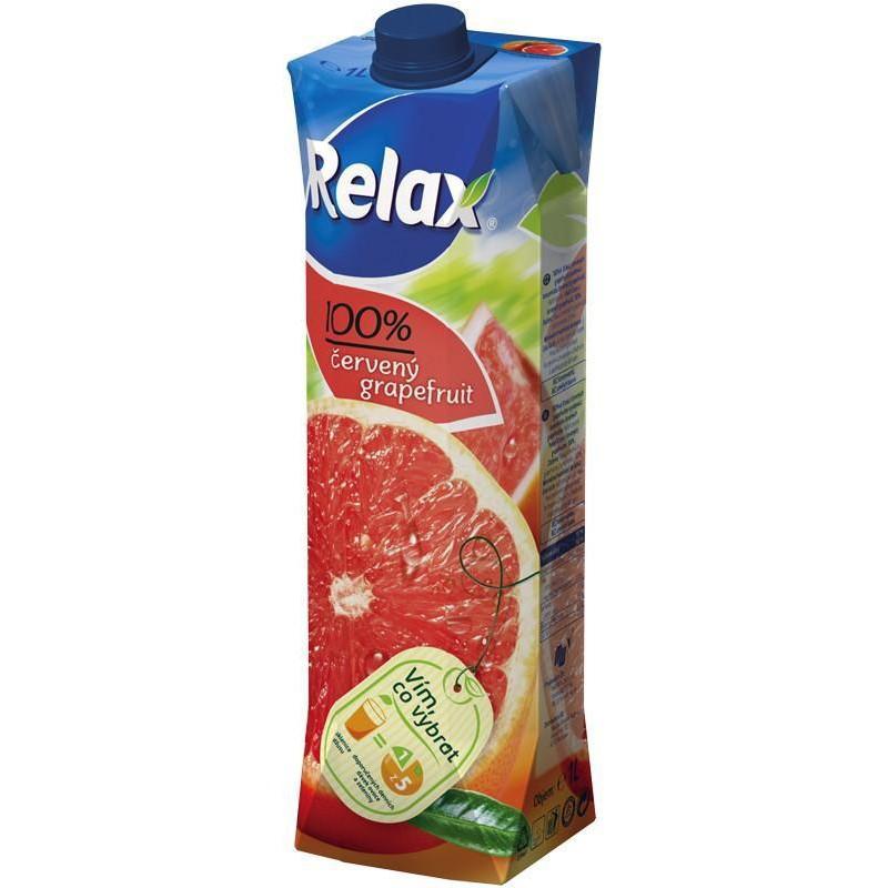 Džus Relax Klasic -1L grapefruit červený