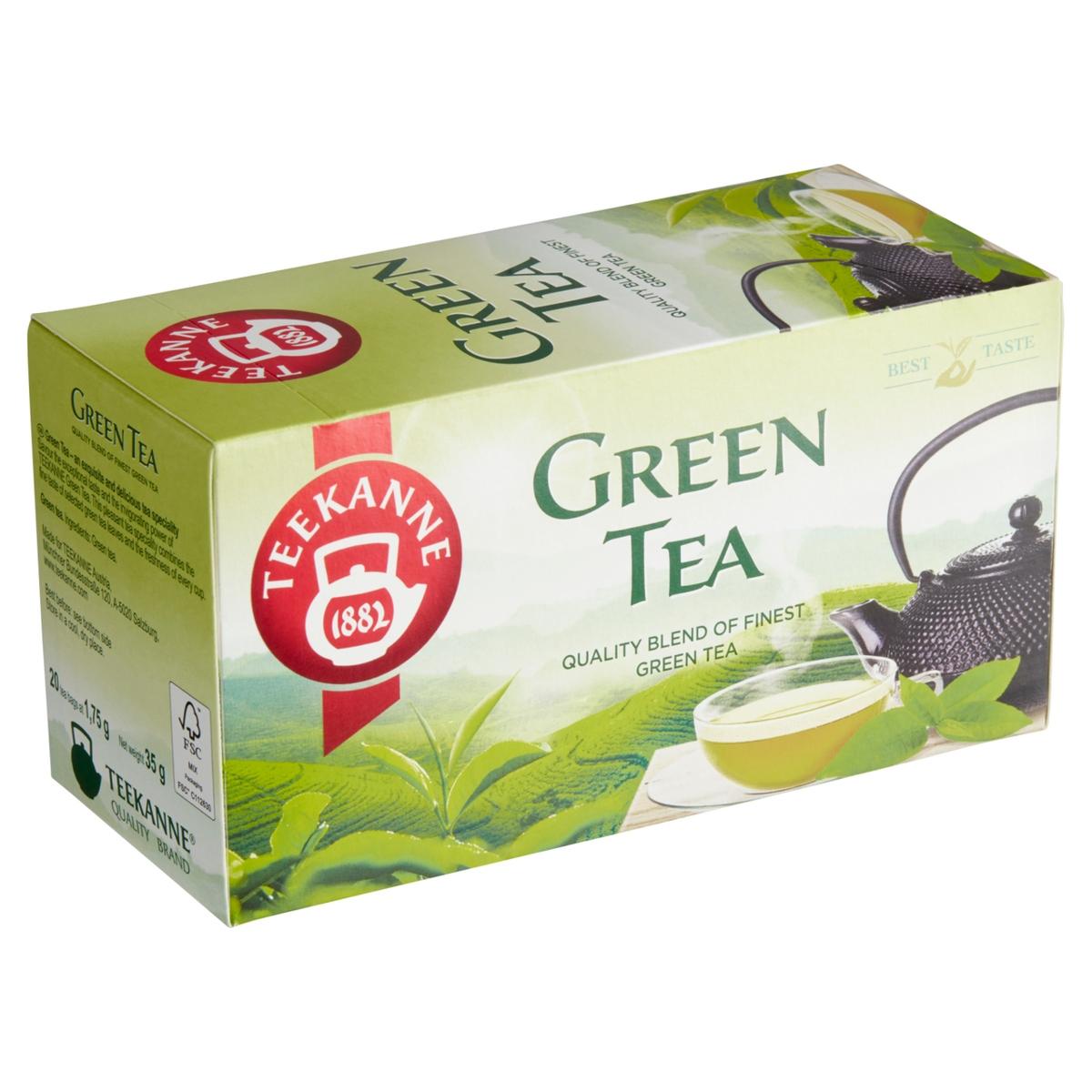 Zelený čaj Teekanne neochucený / 20 sáčků
