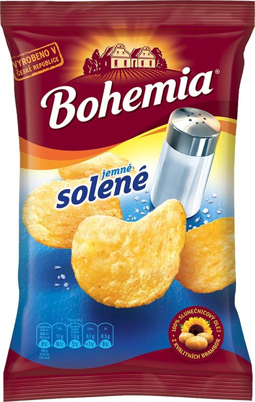 Chips Bohemia solené 77 g