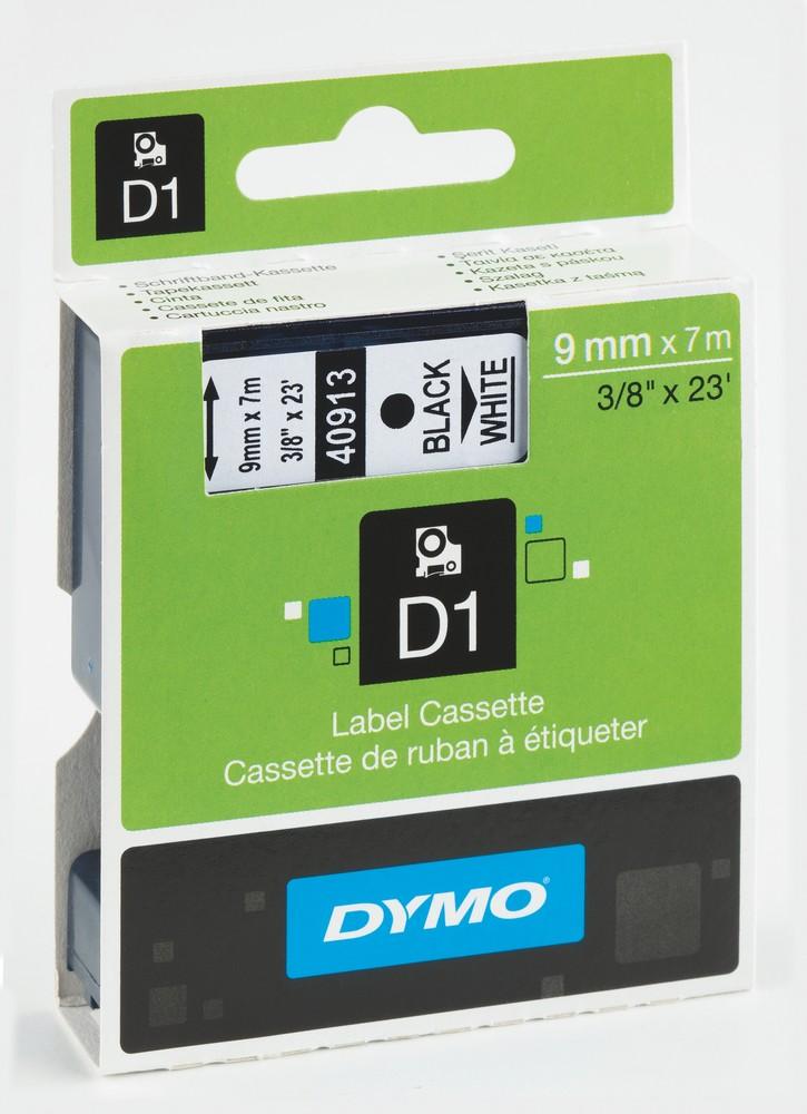 Páska DYMO D1 9mm/7m černá na bílé