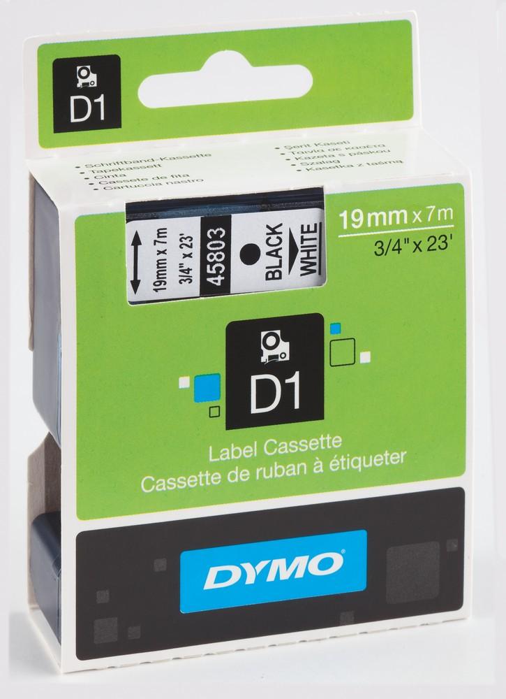 Páska DYMO D1  S0720830 19mm/7m černá na bílé