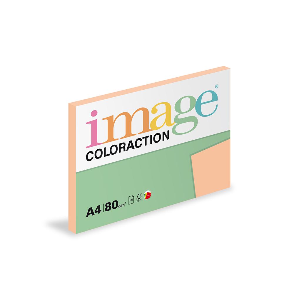 Papír kopírovací Coloraction A4 80 g meruňková 100 listů