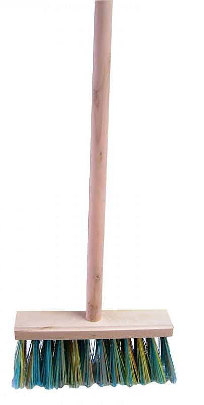 Koště zatloukané s holí, 120 cm