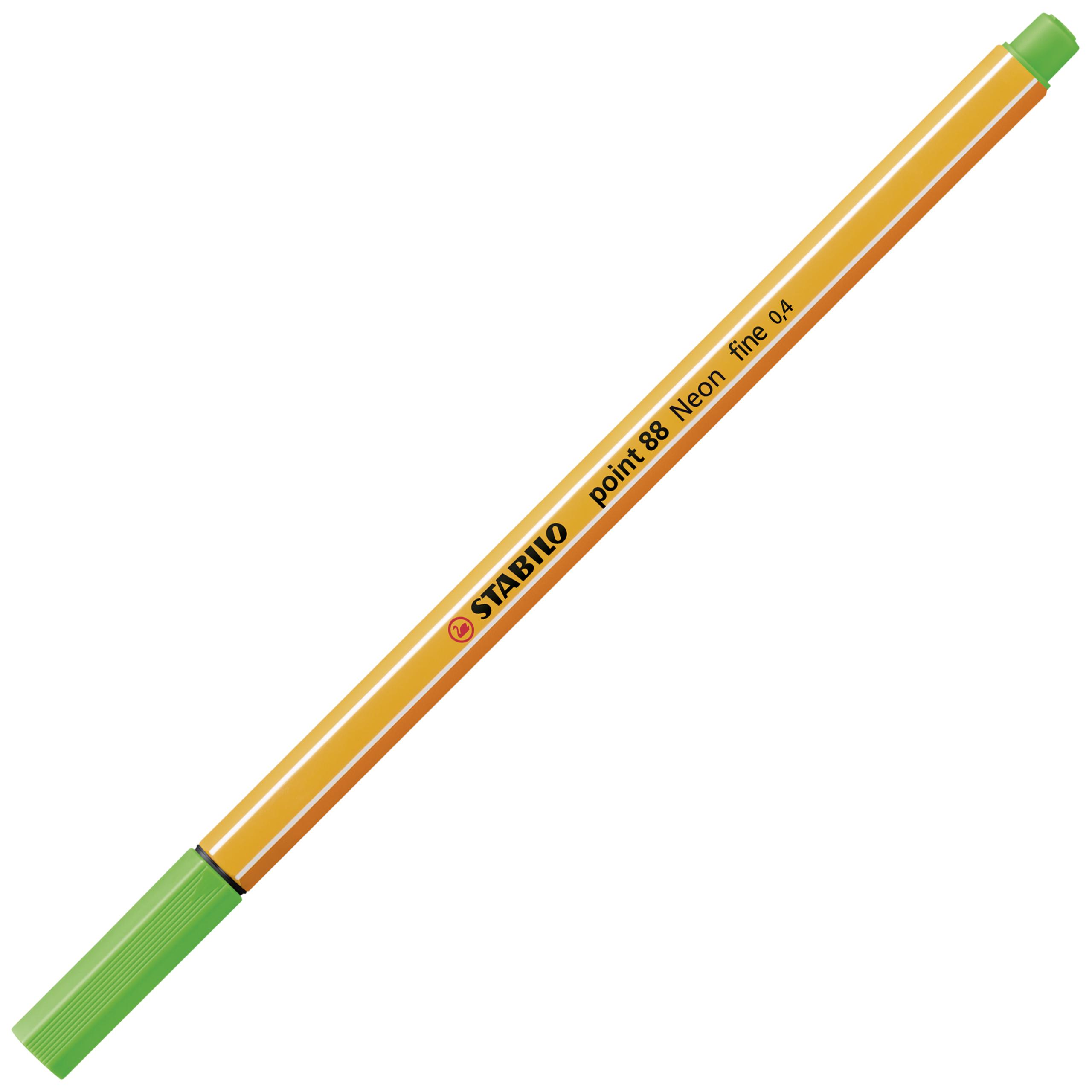 Popisovač Stabilo Point 88 neonově zelený