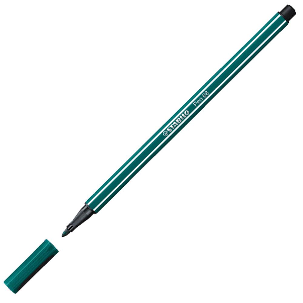 Popisovač Stabilo Pen 68 tyrkysová zelená