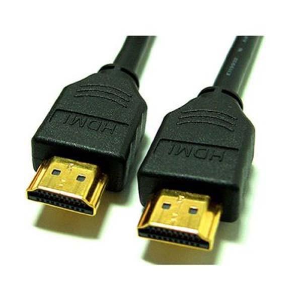 Kabel HDMI M- HDMI M, High Speed, zlacené konektory 3m, černý