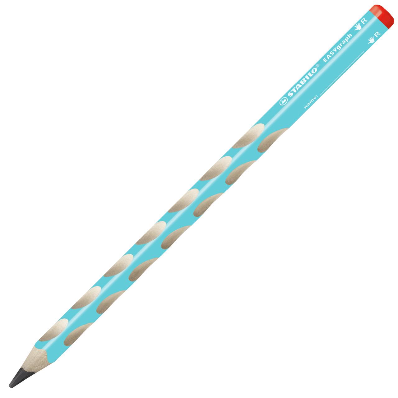 Tužka grafitová STABILO EASYgraph silná pro praváky modrá