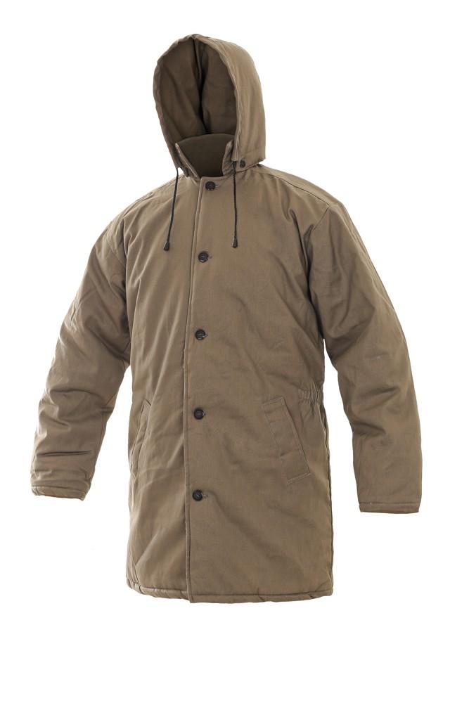 Kabát JUTOS, pánský, vatovaný, khaki vel. 56-58
