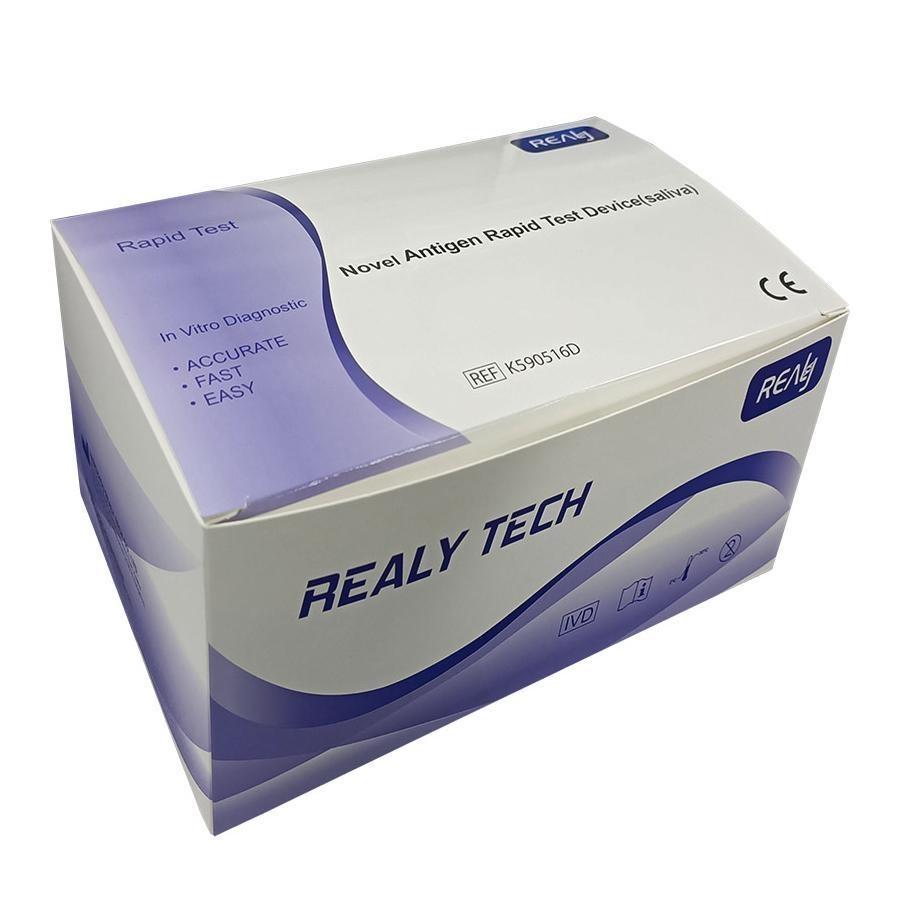 AKCE! Antigenní test ze slin na Realy Tech , Sars-COV-2 /20ks