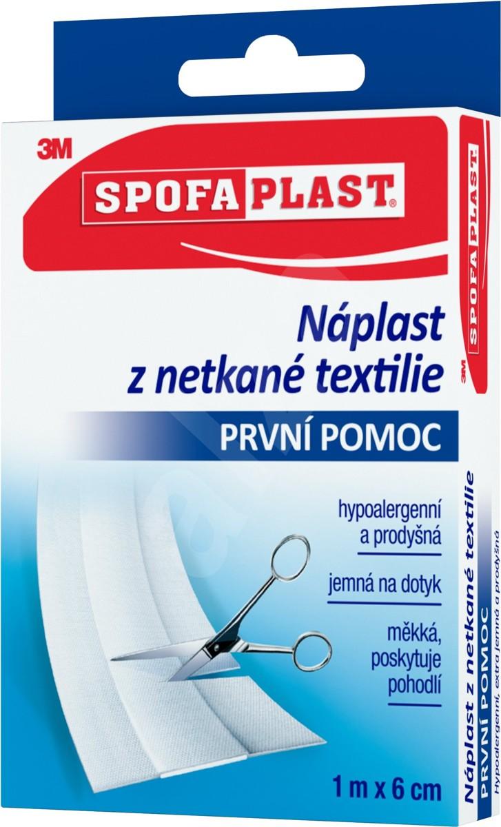 Náplast SPOFAPLAST 854 z netkané textílie 1m x 6 cm