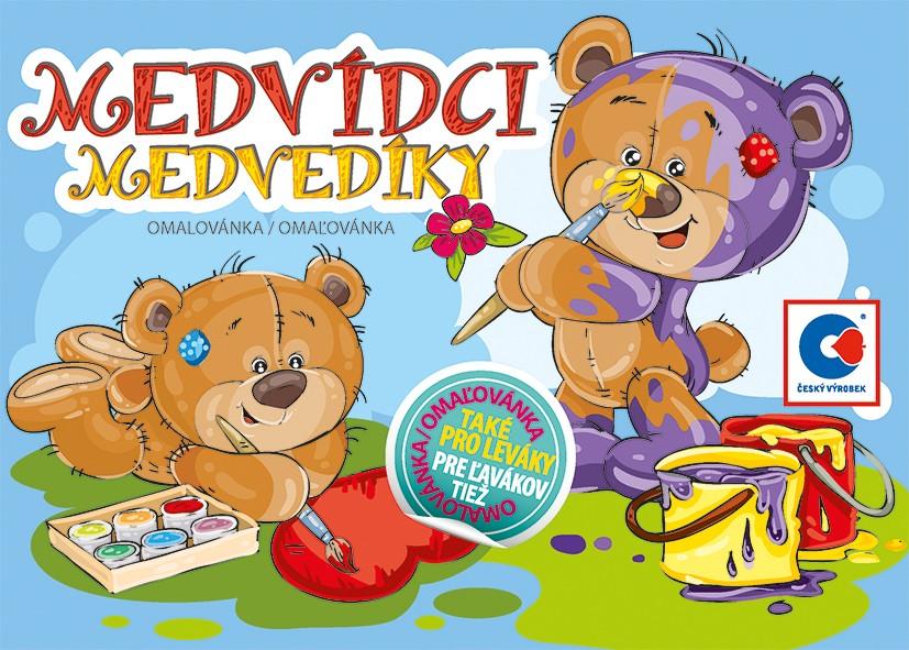Omalovánky A5 - Medvídci