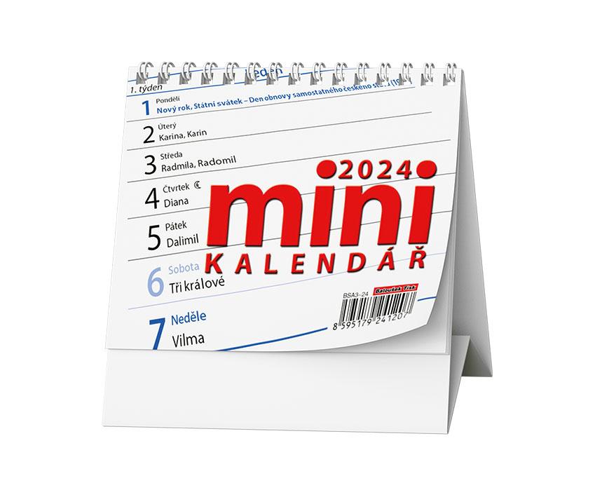 Kalendář stolní pracovní Mini