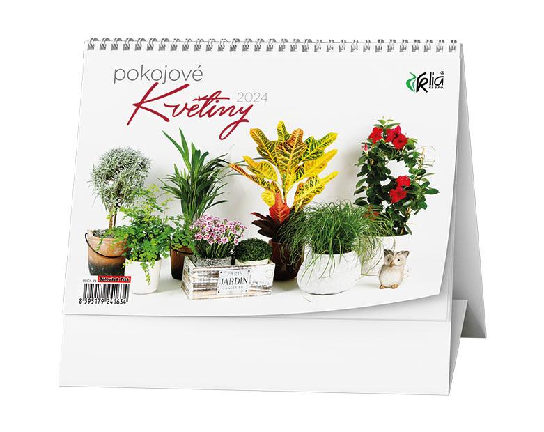 Kalendář stolní žánr. týd. Pokojové květiny